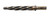 Accusize Industrial Tools - 4 Pc High-Speed Steel Spiral Flute Car Reamer Set, Gold Oxide Finish, Sizes 3/8", 1/2", 5/8", 3/4", Fits 3/8'' & 1/2'' Chuck, 0522-1800