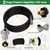 10FT RV Propane Regulator with Gauge & Hose, POL 3/8" NPT for 20–100lb Tank