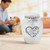 abooxiu Pet Urn for Dogs Cats 4.8 Inch Small Urn for Pet Ashes Cremation Keepsake Urns Ceramic Mini Urns for Ashes Pet Memorial Sympathy Gifts for Loss of Pets Dog Urns Cat Urns