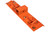 Bonbo Tractor Grab Hooks Compatible with Kubota Tractors - Bolted on Compact Tractor Bucket Grab Hooks with D Rings and 2" Receiver, Orange