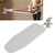 Pull Out Ironing Board, 31.5x13.4In Retractable Hidden Ironing Board Closet, 90°Swivel Closet-Embedded Steel Ironing Board with Heat-Resistant Ironing Board Cover