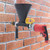 HAPPCUCOE 700W Electric Mortar Grout Gun,Grouting Pointing Caulking Tool Portable Brick Pointing and Tile Applicator Tool with 2 Nozzles,110V Cement Sprayer Applicator Machine