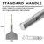 Greywolf SDS Plus Chisel Drill Bit, 3 Inch 20° Crank Angle Wide Bend Chisel, 40CrMo Alloy Floor Scraper, Tile Removal for SDS Plus Rotary Hammer Drill Attachment