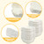 YEXEXINM 1000 Pcs Square Cupcake Liners Disposable Craft White Baking Cups，Square Baking Cups for Baking，Pan Liners Paper Baking Cup for Cupcakes and Cup Liners Party Supplies Decoration