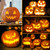 Antner Professional Pumpkin Carving Kit 10 PCS Premium Stainless Steel Pumpkin Carving Tools for Easily Carve Sculpt Halloween Jack-O-Lanterns Decorations