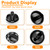 316220009 Top Burner Stove Knob Replacement for Frigidaire