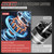 Cordless Cleaner Tool Compatible with Milwaukee18V Battery, Cordless Car Cleaning Tools with 6-in-1 Nozzle Foam Pot, 16ft Hose for Car, Home, Lawn, Garden, Fence (Body Only)