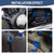 Bolt Covers Caps Engine Bolt Topper Cap Fit for Harley Twin Cam Touring Road King Street Glide Road Glide Dyna Softail FXBB Sportster 883 Trike (Blue, 9mm-12mm)