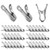 40 PCS Garden Clips for Netting, Stainless Steel Greenhouse Clamps, 2 Inch