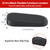 Ezprotekt 32 Pcs Black Silicone Furniture Leveling Shims Anti Wobble Pads