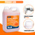 VOISEN 5 LBS Orange Indicating Silica Gel Desiccant Beads