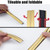 Flexible Inside & Outside Corner Trim Molding 33ft x 0.8in Peel and Stick Moulding Wall Trim Self Adhesive Corner Guard Edge Protector Caulk Strip for Wall Edge Corner (Gold)