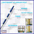 Webster Cobweb Duster and Spider Web Kit, Reach High Ceilings 18 To 20 Foot With Extension Pole and 3 Multi Use Heads