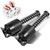 Lingvee 2 Pcs Two Hole Pins Flange Push Pins Black CNC Carbon Steel for 0.433'' to 1.18'' Diameter Flange Holes for Quick Push-in Installation