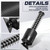 Lingvee 2 Pcs Two Hole Pins Flange Push Pins Black CNC Carbon Steel for 0.433'' to 1.18'' Diameter Flange Holes for Quick Push-in Installation