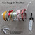 MOAMATM Clear Acrylic Horizontal Headband Hairband Holder Display Organizer Jewelry Display Stand Rack