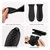8 Pcs Non-Slip Silicone Hot Handle Holder & Assist Grips, Potholder for Cast Iron Skillets, Heat Resistant Handle Cover Sleeve for Frying Pans, Casserole, Cookware Handles, Black