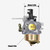 HUAYI 170HJ 951-12785 Carburetor for MTD Cub Cadet RT65 Tiller