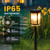 HMDecor 10-40 LM Solar Pathway Lights 3 Brightness Modes 8 Pack