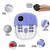 Medical king Foot Spa with Heat and Massage and Jets Includes A Remote Control A Pumice Stone Collapsible Foot Spa Massager with Heat and Massage Bubbles and Vibration