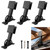 AXWHYS 4 Pcs 2"x 4" Roof Riser Brackets for Pergola(Actual 1.6''x 3.6'')