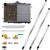 48" & 40" & 24" Radiator Cleaning Wand Set, Water/Air Flush Nozzle