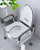 Toilet Seat Riser Extra Wide for Seniors, Adjustable Height & Width, 500lb