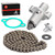 Cam Timing Chain & Tensioner w/Gasket For Yamaha Timberwolf 250 YFB250 MOTO-4 YFM 200 250 BearTrack Big Bear Bruin 250 YFM250 TW200