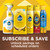 Pledge Antibacterial Multisurface Cleaner Spray, Fresh Citrus, 9.7 oz, 3 pk
