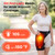 3-in-1 Hip Massager for Sciatica Pain Relief, Hip Brace with Vibration