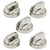 EATAKWARD 5Pcs WB03X29354 Gas Stove Knobs Replacement, Replacement for GE Range PGP9030SL1SS PGP7030SL1SS PGP7030DL1BB PGP7030DL1WW, Replaces PD00042150 4585908 AP6327766