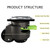 QXYJLCN Leveling Casters Heavy Duty, 4-Pack with Tool-Free Ratchet, 2200 Lbs Total Capacity, Height Adjustable, 360° Swivel with Feet for Workbench, Table Saw, Machine