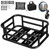 Heavy Duty Bike Basket Rear 16.5 x 12.5 x 6 '', Universal Bike Accessories