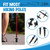 Trekking Pole Tip Protectors Replacement Caps Fit Black Diamond Poles