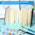 Concertina Sketchbook, Watercolour Hardback Concertina, 15 x 200 cm Travel Protable Accordion Sketchbook, 300 GSM Accordion Scrapbook(48 Pages)