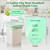 ECOLipak 13 Gallon 100 Count Compostable Kitchen Trash Garbage Bags