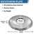 TTFLEX 12" Toilet Hose Kit 3/8" COMP x 7/8" BC Add 1/2" Push Shut Off Valve