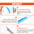 2PCS 24 Inch Car LED Strip Lights, Waterproof Car Daytime Running Light Strip, Flexible DRL Dual Color Sequentially Flow Turn Signal Strip Light, LED Headlight Strip for Car Truck SUV (White/Yellow)