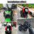 KAIQIVEM Compatible With MT03 MT07 MT09 SP MT10 Z500 Z400 Z900 Z650 Gixxer 250 GSX8S GSXS 750 1000 Duk e 390 Motorcycle Anti-glare Stealth Mirrors Wind Wing Side Rearview Mirrors