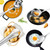 304 Stainless Steel Kitchen Utensils Set, 10 Pcs Stainless Steel Cooking Utensils Set, Heat Resistant Metal Kitchen Tools Spatulas Set, Spatulas, Spoons, Ladle, Meat Fork and Skimmer