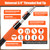 26FT Light Bulb Changer Kit with Ceiling Fan Cleaner Extension Pole Orange