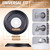 Dreyoo Metal Tub Spout Cover Ring with Foam Gasket, Oil Rubbed Bronze