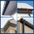 Blulu 50 Pcs Luminum T Wedges for Gutters