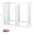 STORi Stackable Clear Plastic CD Organizer with Rubber Feet | Rectangular Jewel Cases Holder Perfect for Theatre Room | Holds up to 30 CD Cases | Made in USA