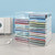 STORi Stackable Clear Plastic CD Organizer with Rubber Feet | Rectangular Jewel Cases Holder Perfect for Theatre Room | Holds up to 30 CD Cases | Made in USA