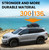 HmmtyRack 300lbs Roof Rack Cross Bars Compatible with Honda Pilot 2016-2022