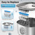 Linvivon 8-Pack Replacement Filters for WF400 Fountain