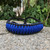 MOCE Handmade Paracord Handle for Yeti/Rtic/Ozark Trail Rambler 30 Oz Tumbler. Blue/black