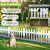 30Panels Garden Fence Animal Barrier, 13in(H) x 30ft(L) No Dig Fence for Dogs Rabbit, Rustproof Metal Fence Bottom Barrier for Dogs, Anti Digging Dog Blocker, Yard Garden Edging Border Fencing