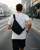OSOCE Sling Bag for Men, Crossbody Bag, Quick-Release Buckle, Black, 1.0S